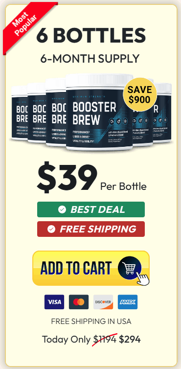 Order Booster Brew 6 Bottles